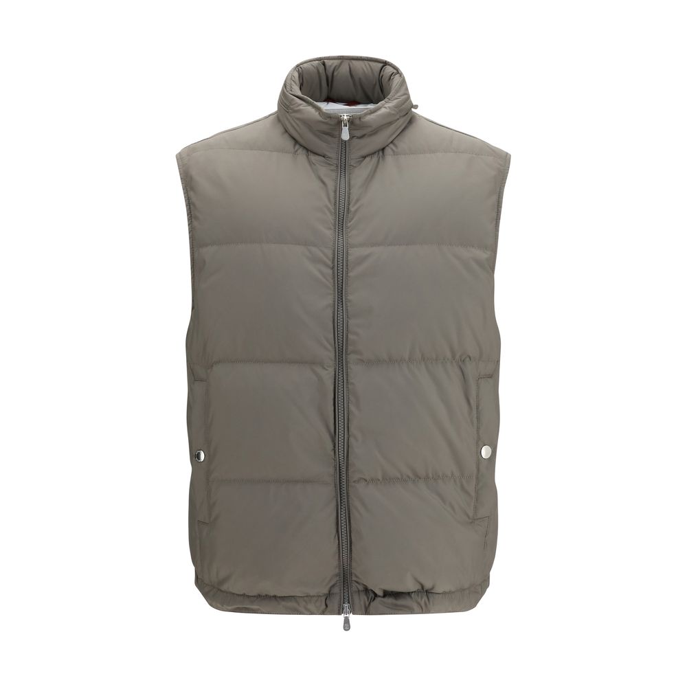 Brunello Cucinelli Sleeveless Gilet - Timeless Luxury Essentials