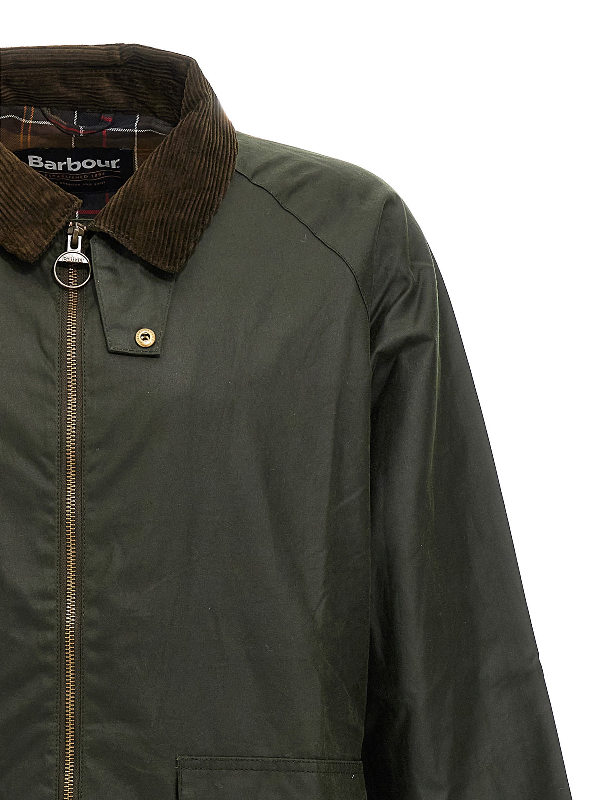 Discover the Barbour Bicolor Cotton Full-Length Jacket, a blend of heritage craftsmanship and modern elegance, designed for those who appreciate timeless luxury.
