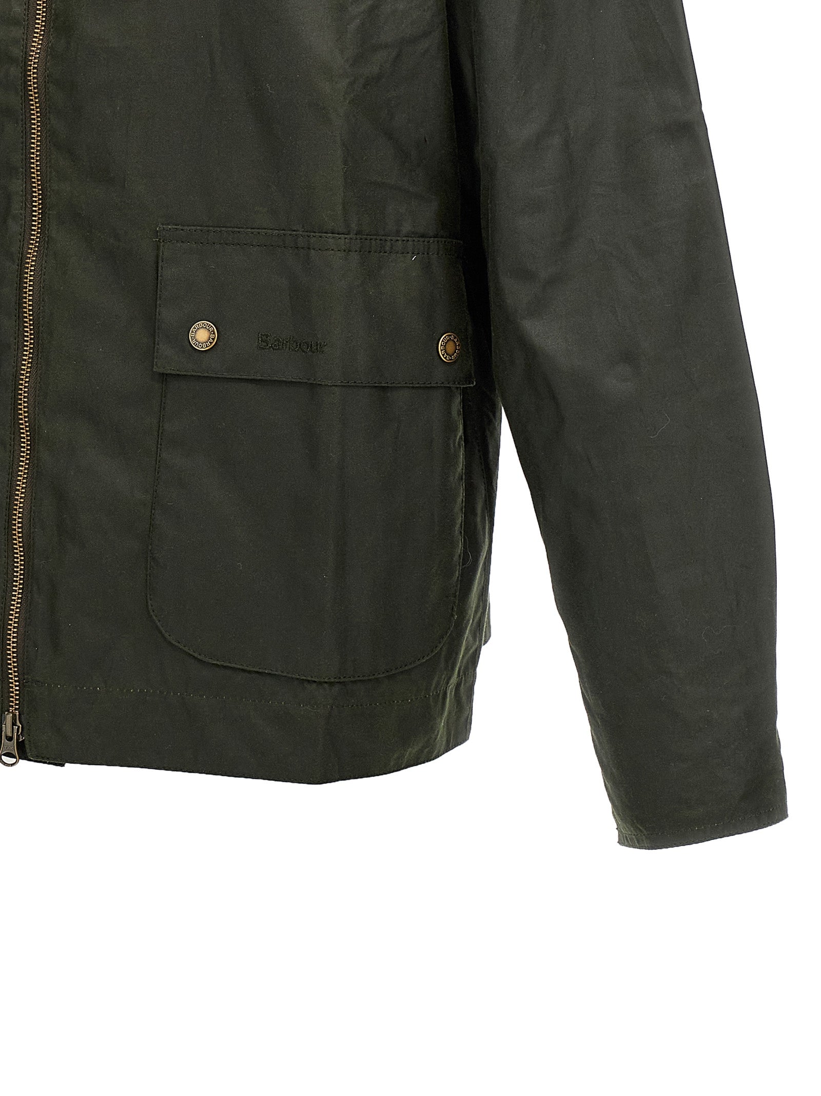 Discover the Barbour Bicolor Cotton Full-Length Jacket, a harmonious blend of heritage craftsmanship and modern elegance, perfect for those who embody sophistication and adventure.