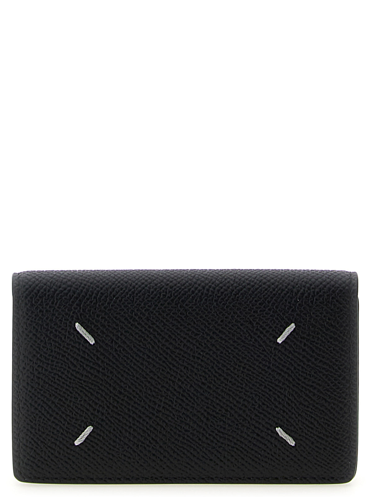 Maison Margiela Black Calfskin Cardholder - Timeless Luxury Accessory