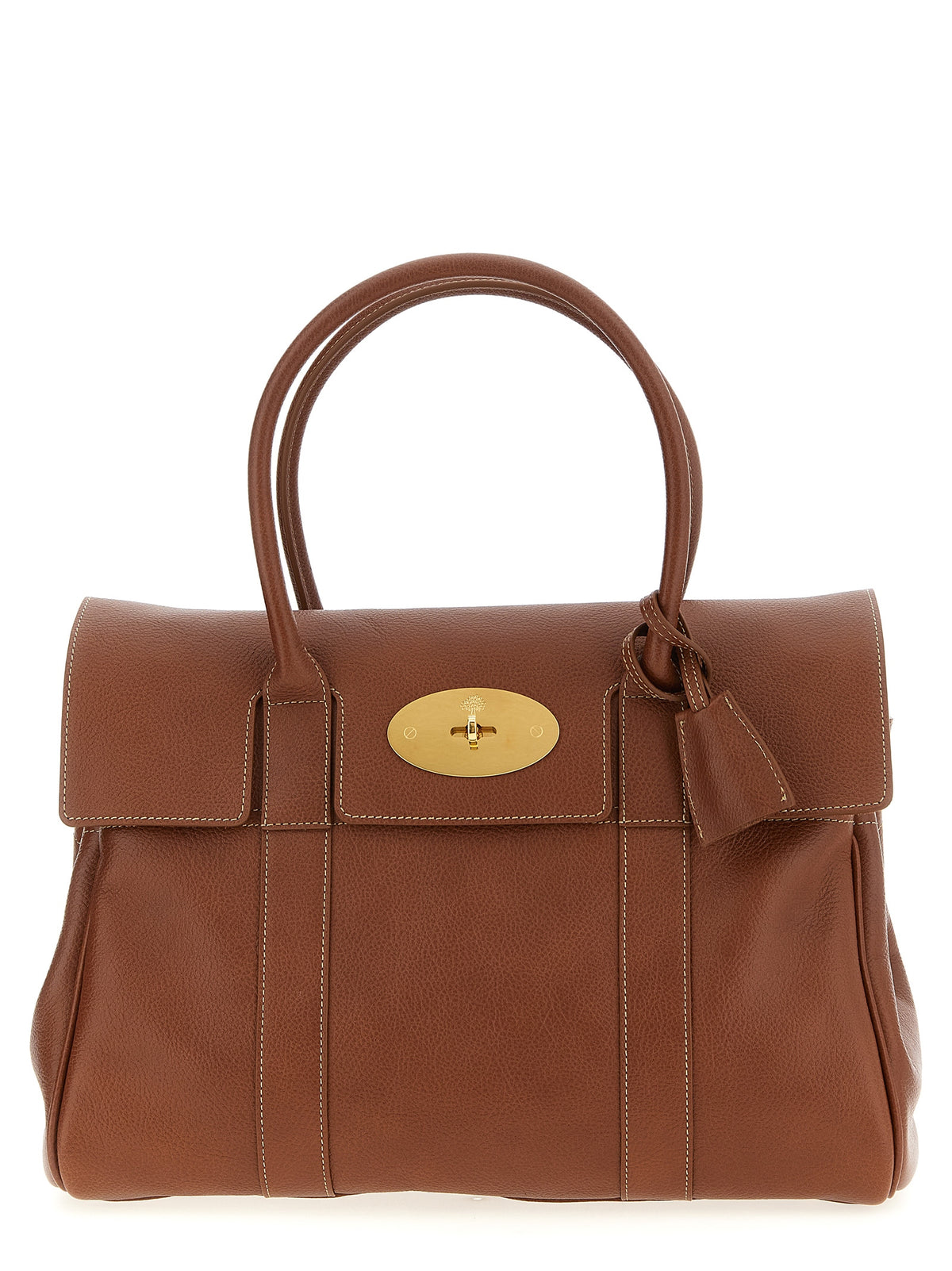 Indulge in the Mulberry Brown Calfskin Shoulder Bag, a masterpiece of craftsmanship in luxurious calfskin leather, embodying timeless elegance and versatility for the discerning individual.