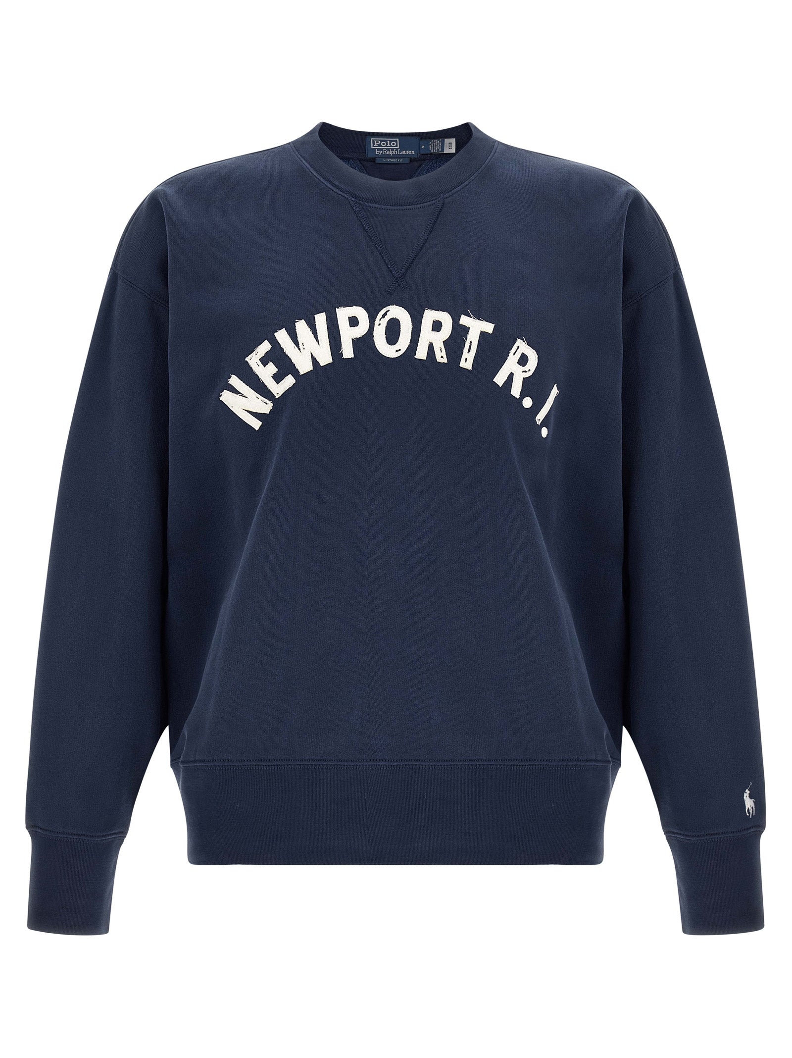 Polo Ralph Lauren Blue Cotton Sweatshirt - Timeless Luxury Essentials
