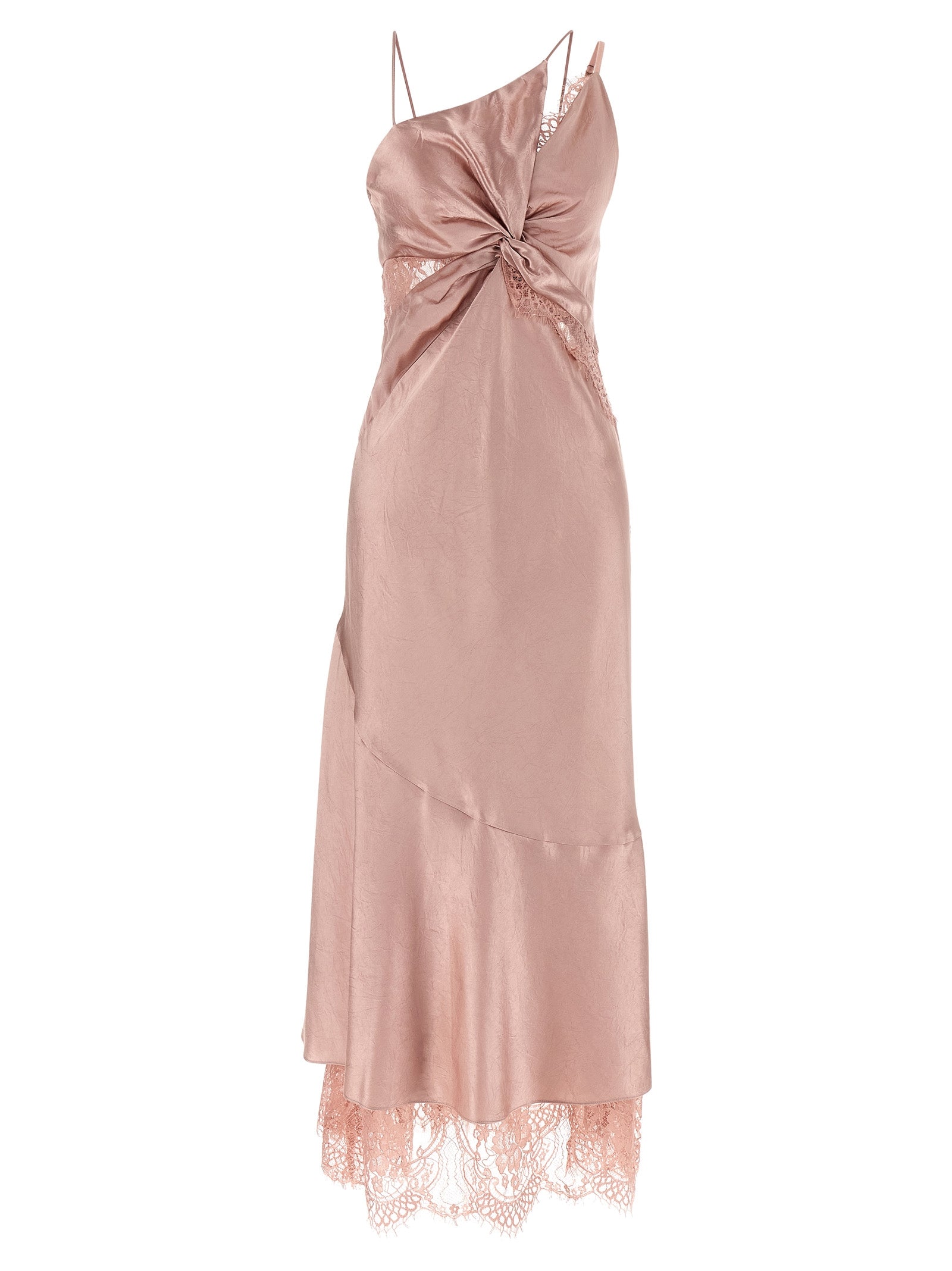 PINKO Multicolor Acetate Long Dress - Timeless Elegance Awaits