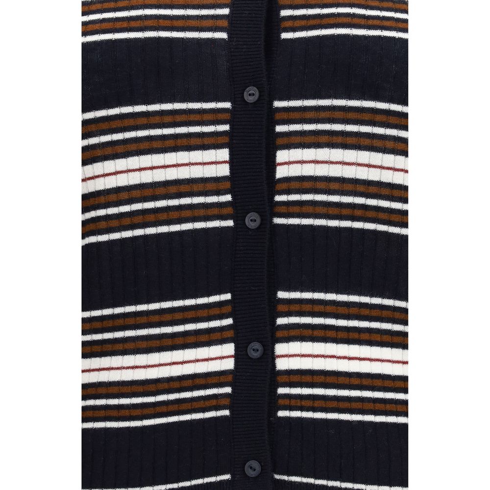 Max Mara Blue Silk Cardigan - Exquisite Luxury for All