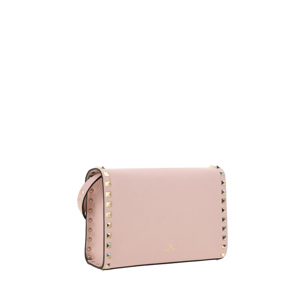 Valentino Garavani Pink Calf Leather Shoulder Bag - Timeless Luxury