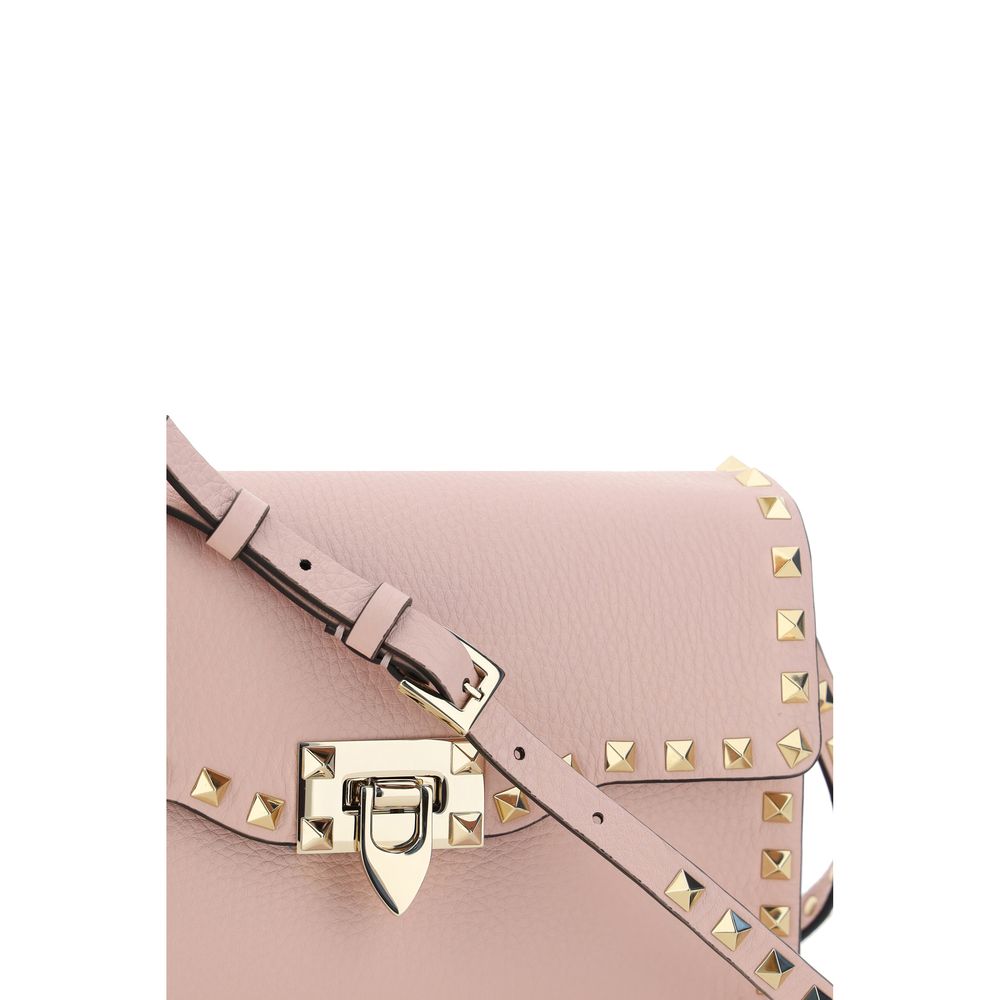 Valentino Garavani Pink Calf Leather Shoulder Bag - Timeless Luxury