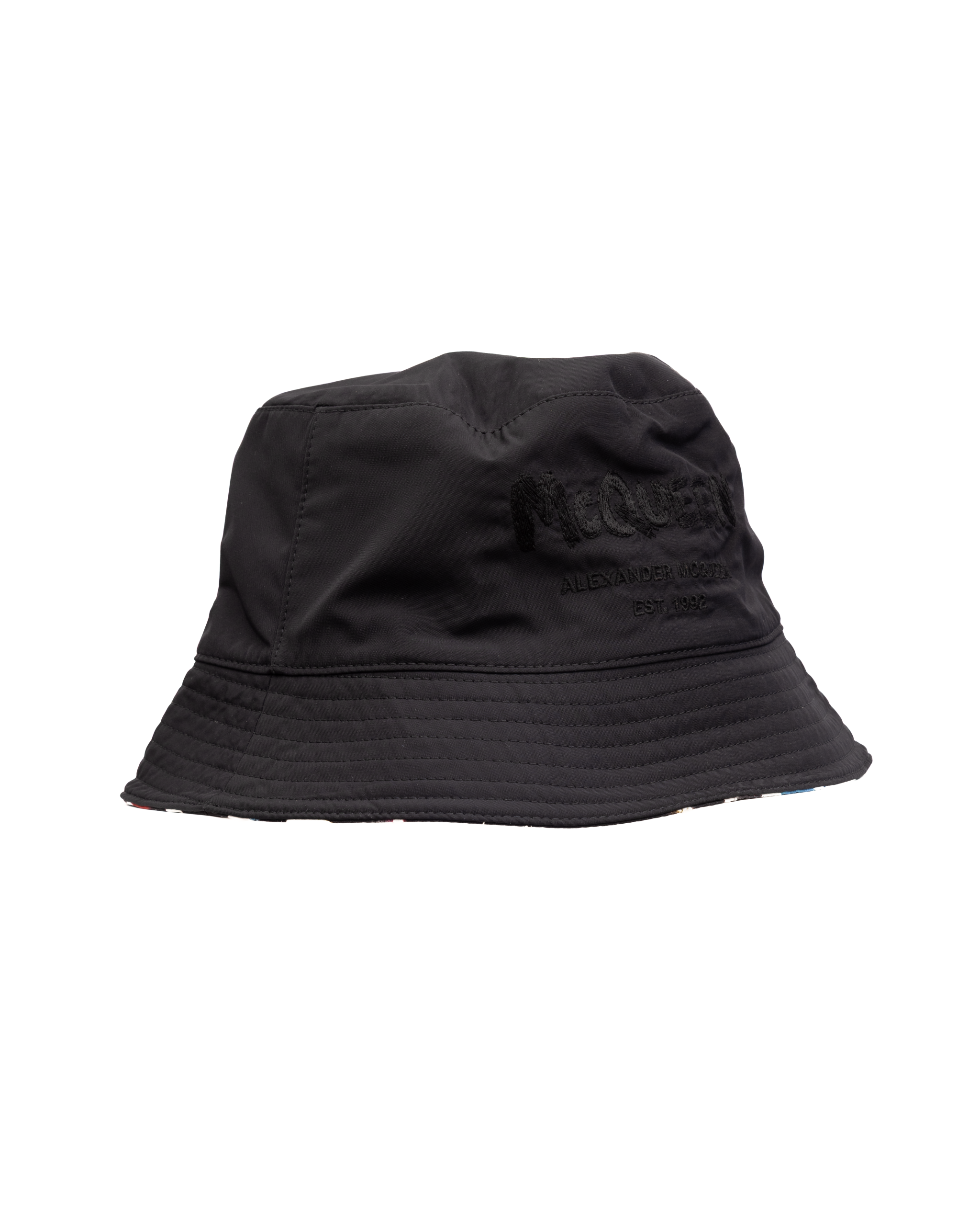 Alexander McQueen Women Polyamide Reversible Bucket Hat