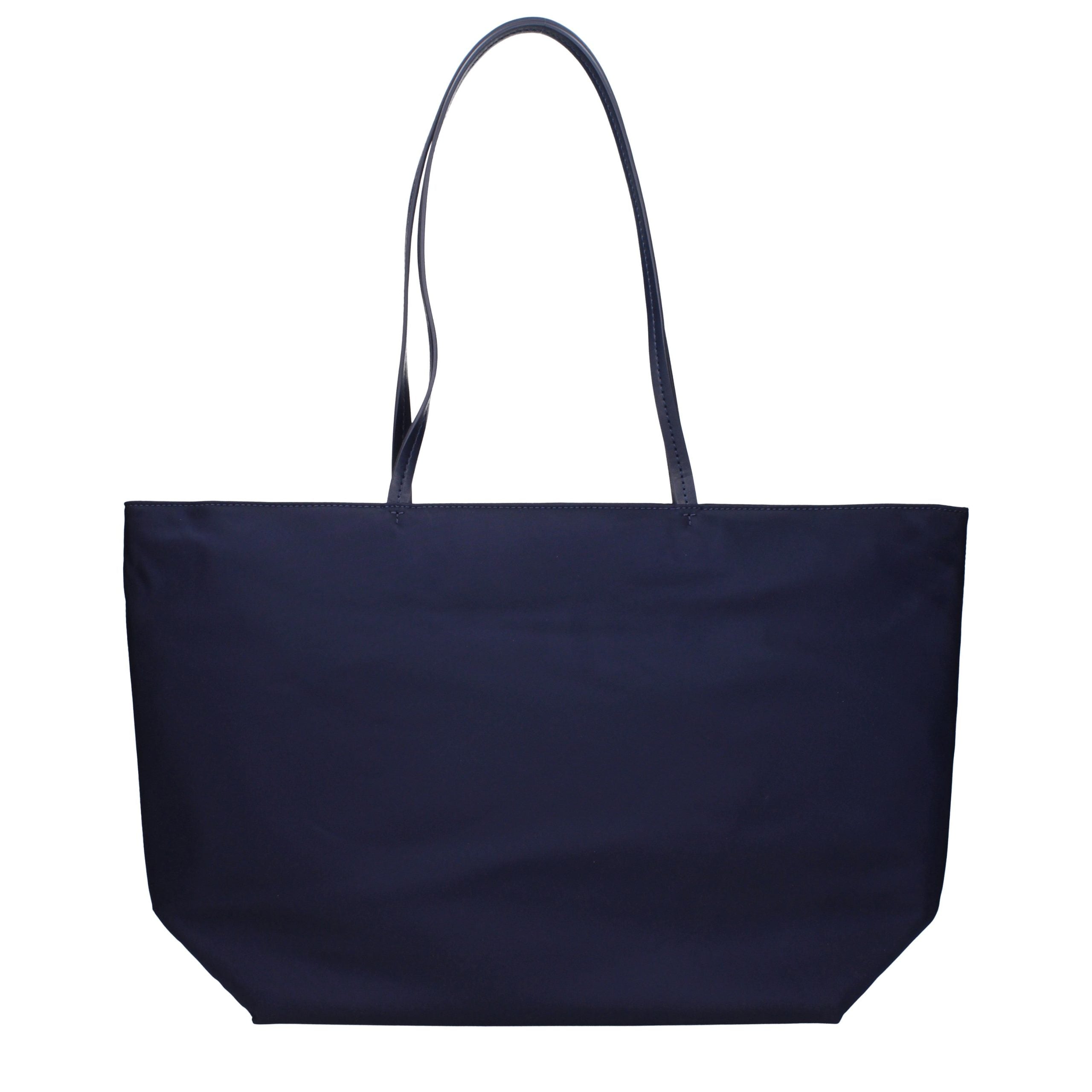 Tory Burch Blue Fabric Shoulder Bag - Timeless Luxury Accessory