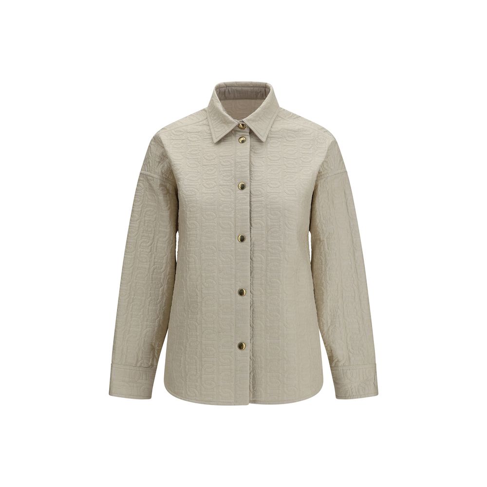 Moncler Beige Polyamide Full-Length Jacket - Exquisite Luxury