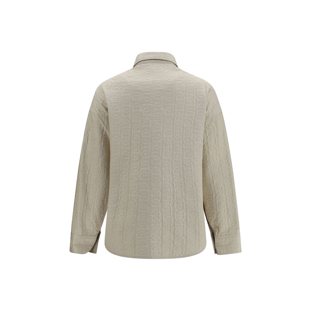 Moncler Beige Polyamide Full-Length Jacket - Exquisite Luxury