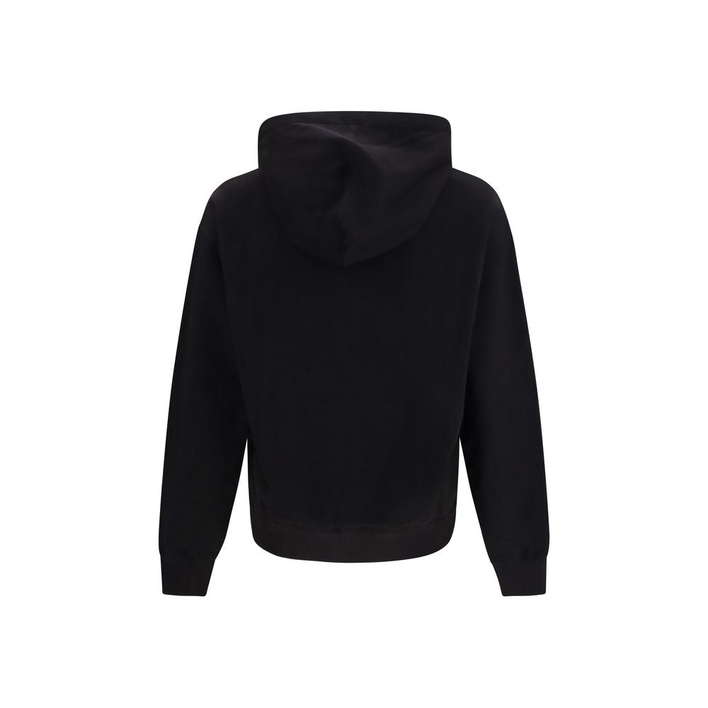 Elevate your wardrobe with the Dolce & Gabbana Black Cotton Sweatshirt, a luxurious blend of Italian craftsmanship and timeless elegance, perfect for discerning tastes.