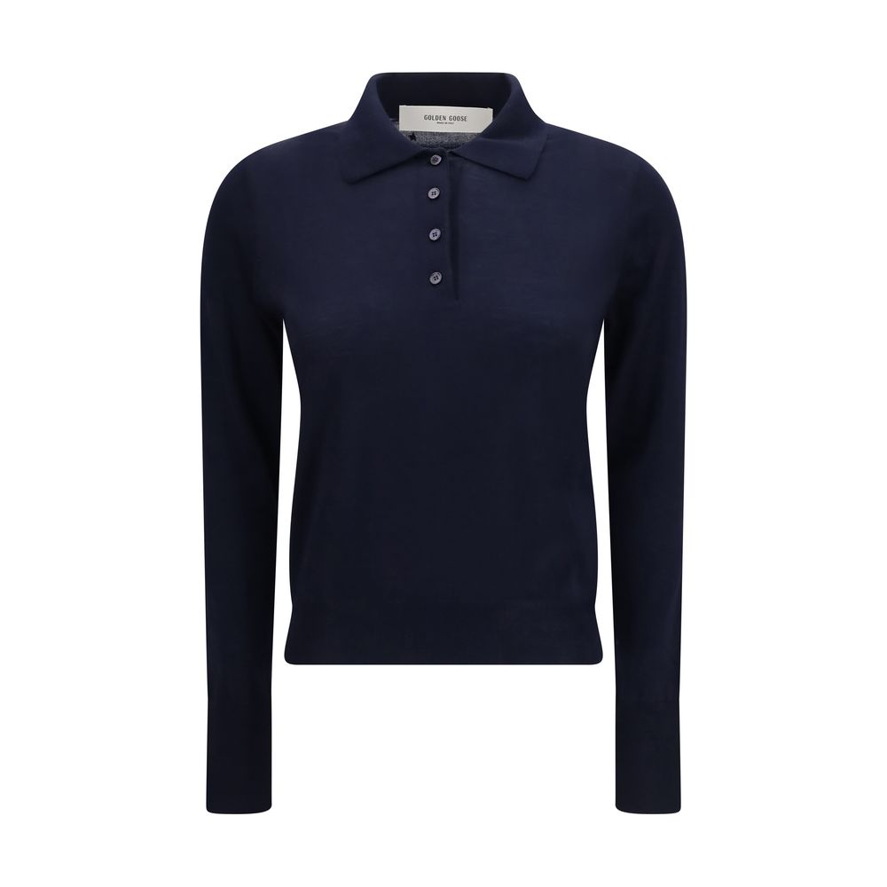 Golden Goose Blue Wool Oves Aries Shirt - Timeless Luxury Elegance
