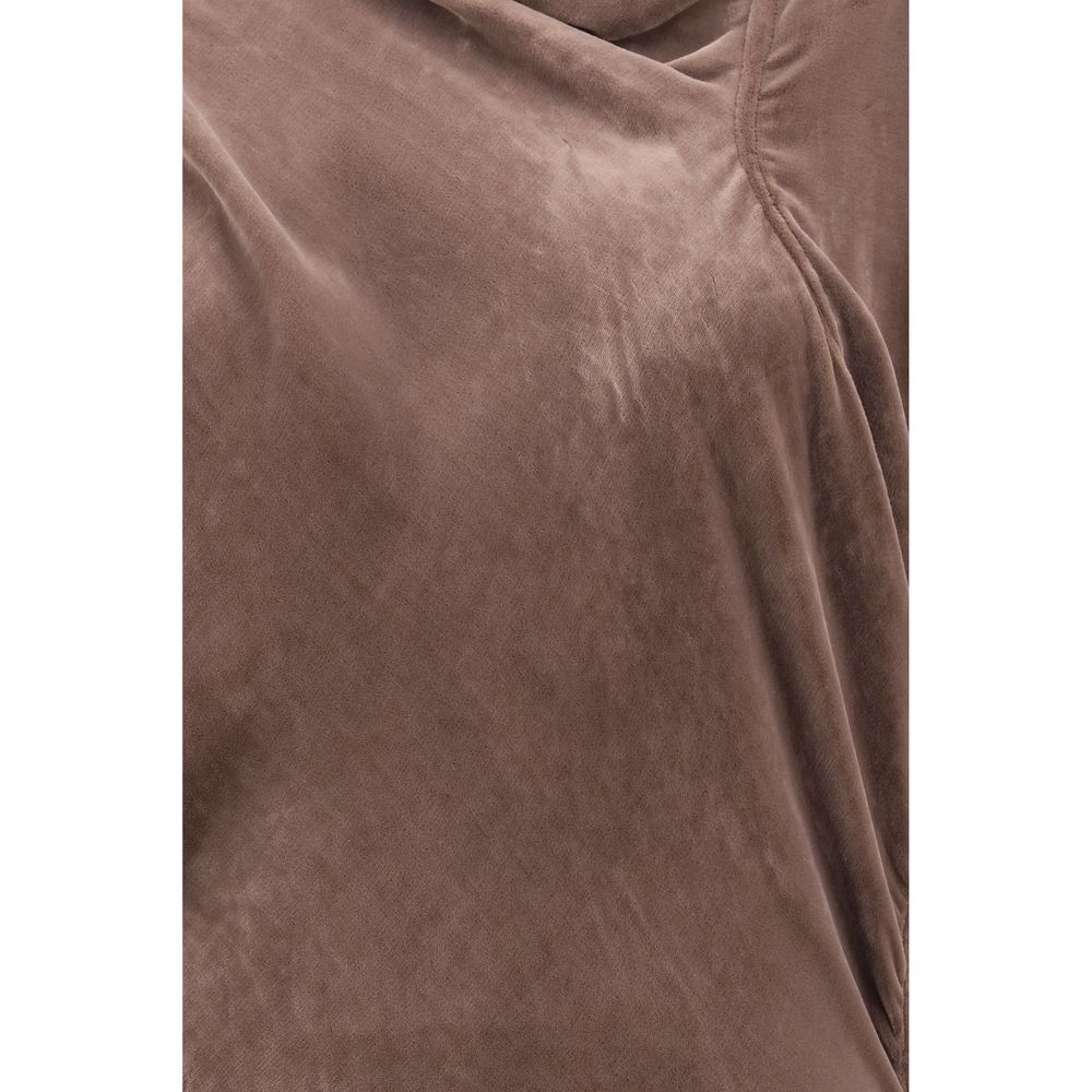 Rick Owens Beige Viscose Casual Dress - Exquisite Elegance in Haute Couture
