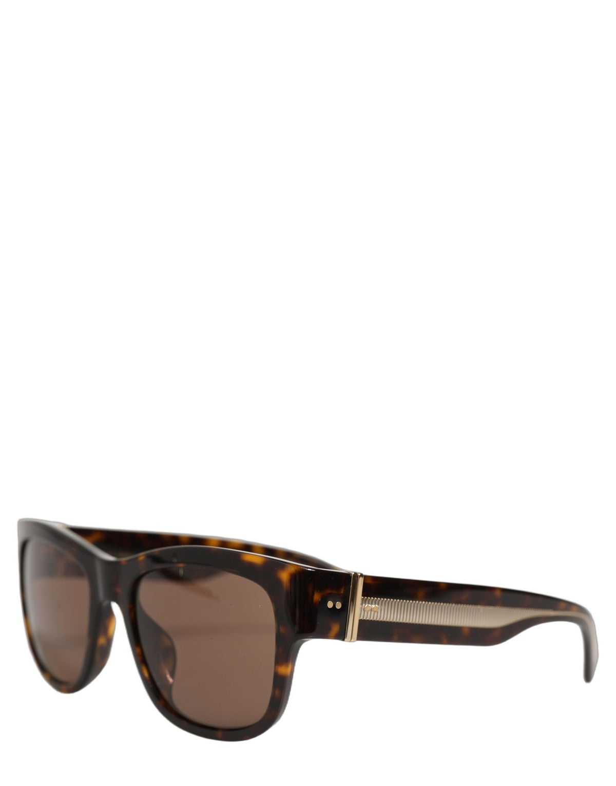 Dolce & Gabbana DG4390F Brown Acetate Polarized Sunglasses