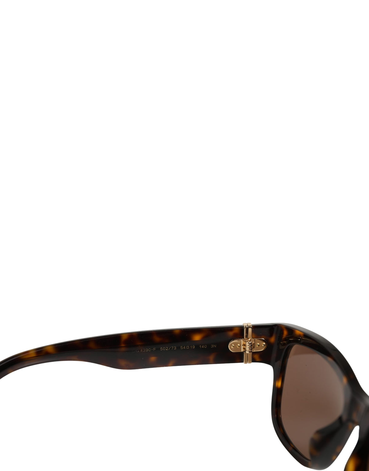 Dolce & Gabbana DG4390F Brown Acetate Polarized Sunglasses