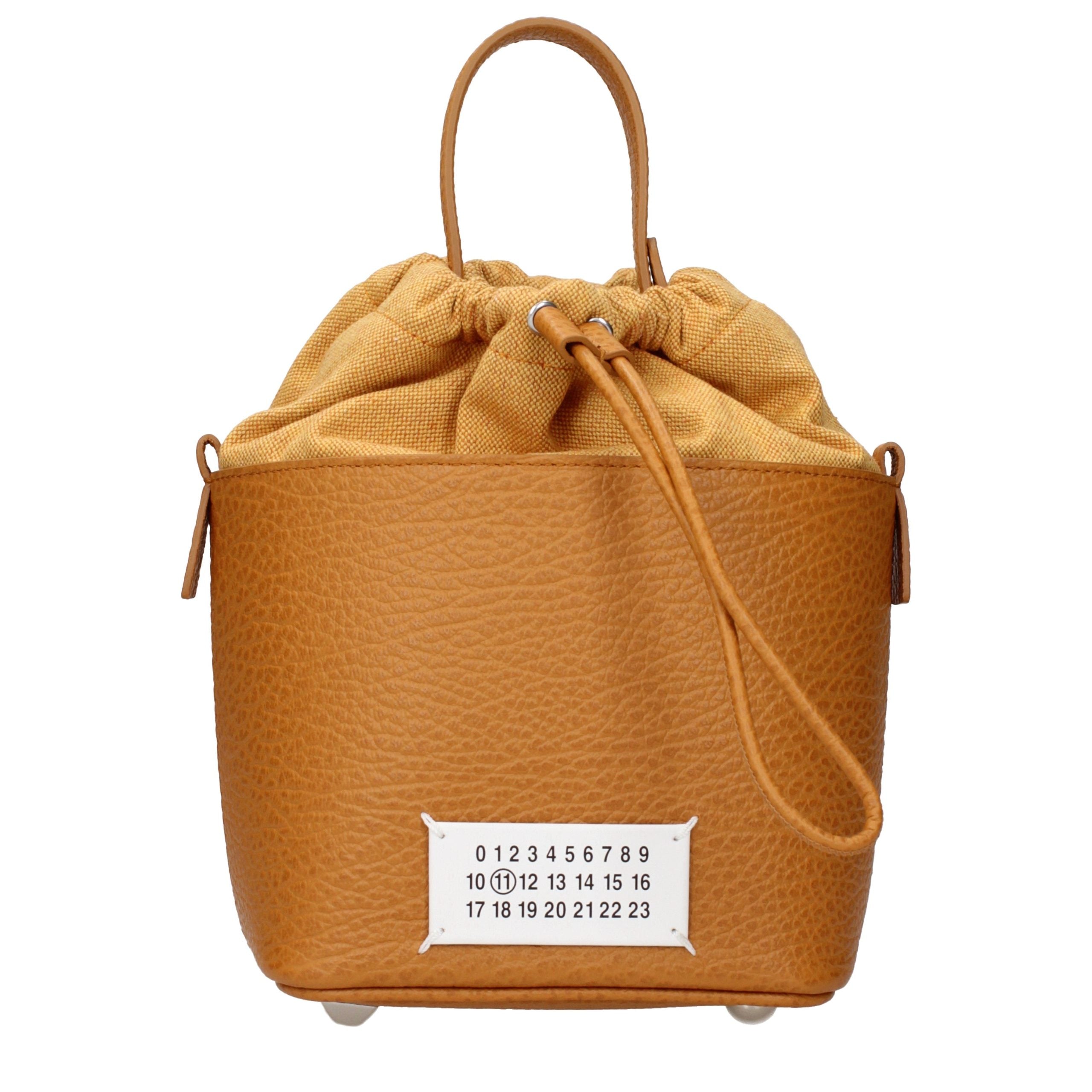 Maison Margiela Brown Leather Handbag - Exquisite Luxury Accessory