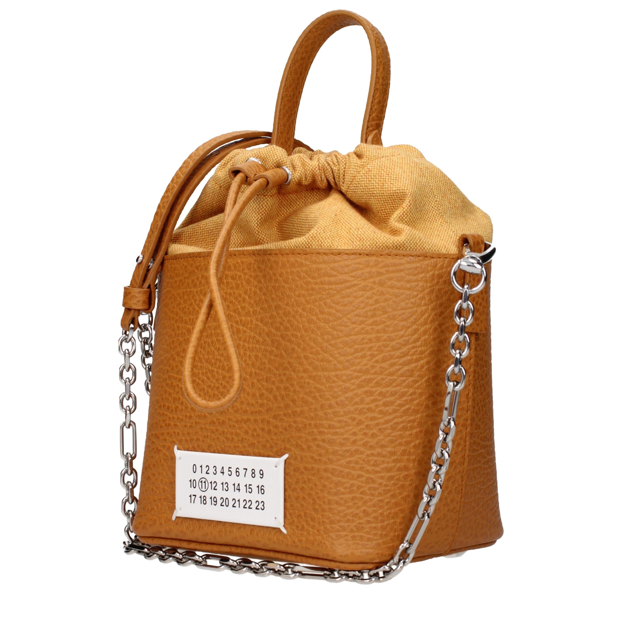 Maison Margiela Brown Leather Handbag - Exquisite Luxury Accessory