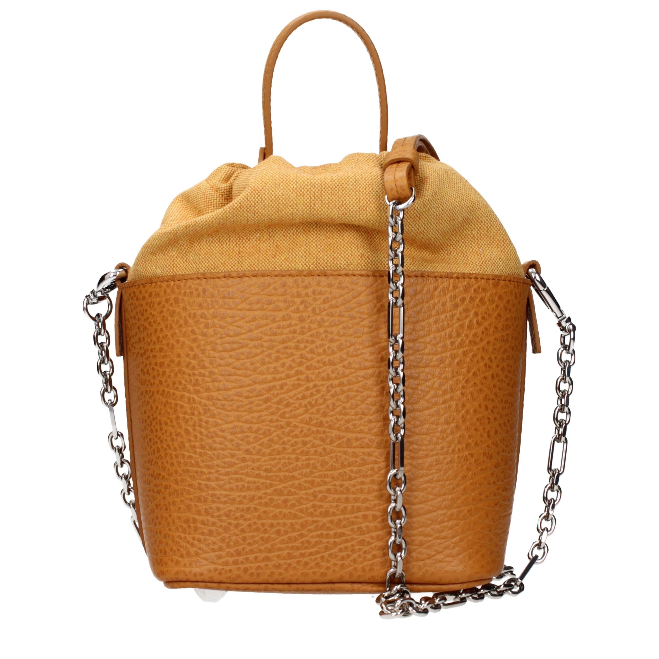 Indulge in the Maison Margiela Brown Leather Handbag, a masterpiece of exquisite craftsmanship and timeless elegance, perfect for the discerning connoisseur.