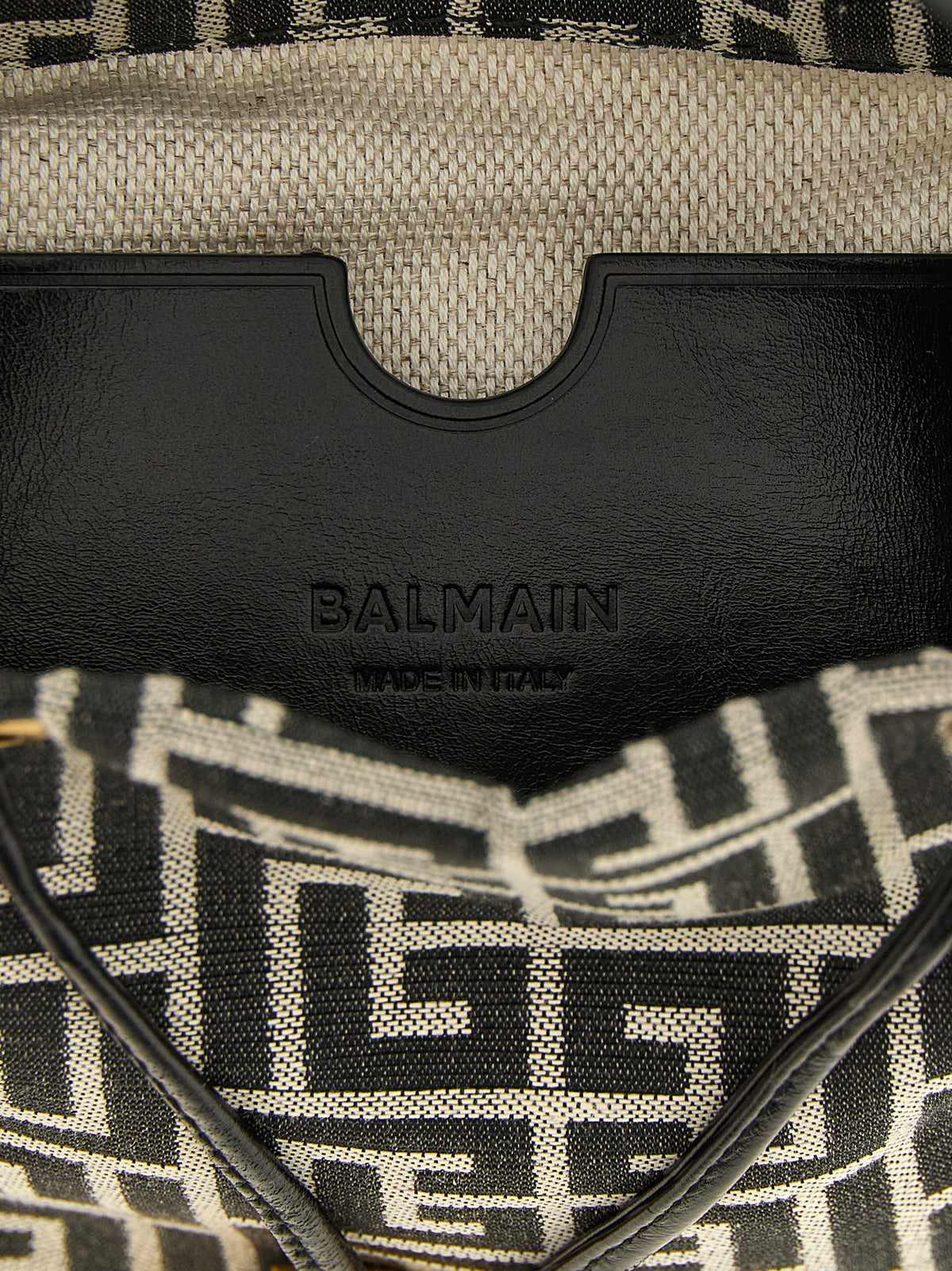 Balmain Bicolor Polyester Handbag - Exquisite Luxury Accessory