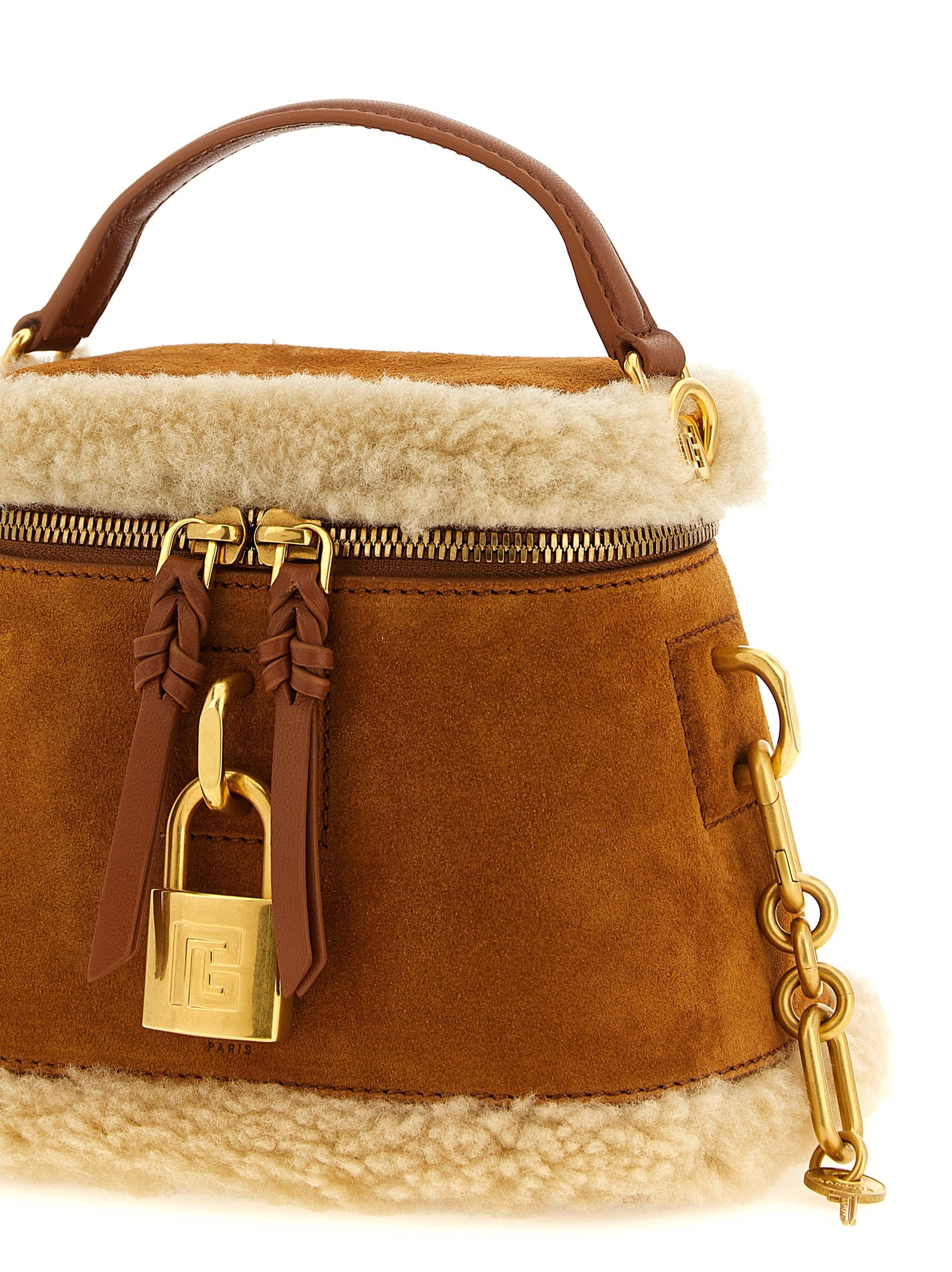 Elevate your style with Balmain's Pulse Vanity Handbag, a masterful blend of sumptuous calfskin and exquisite craftsmanship, embodying modern elegance and sophistication.