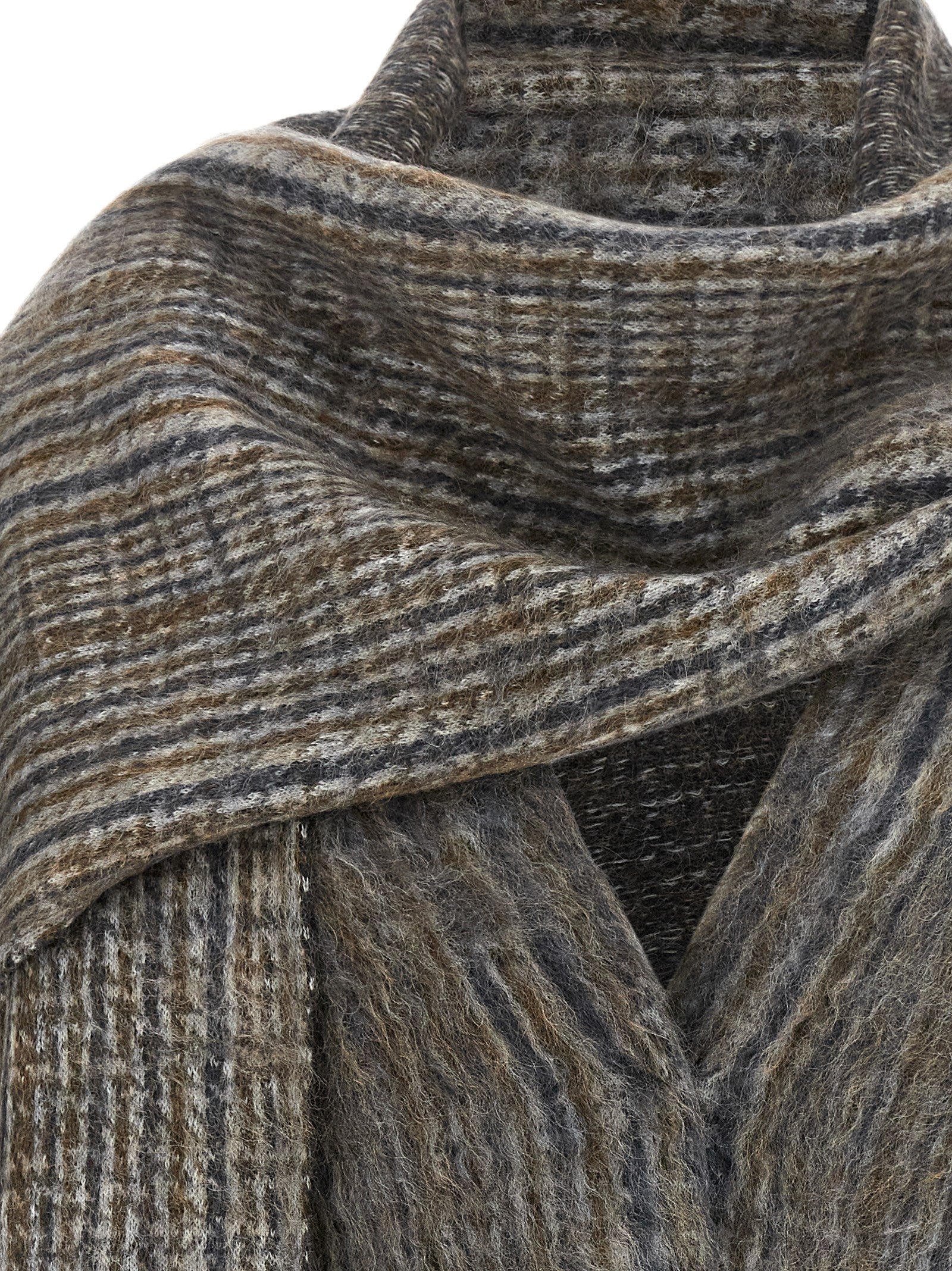 Brunello Cucinelli Gray Wool Cardigan - Timeless Luxury Knitwear