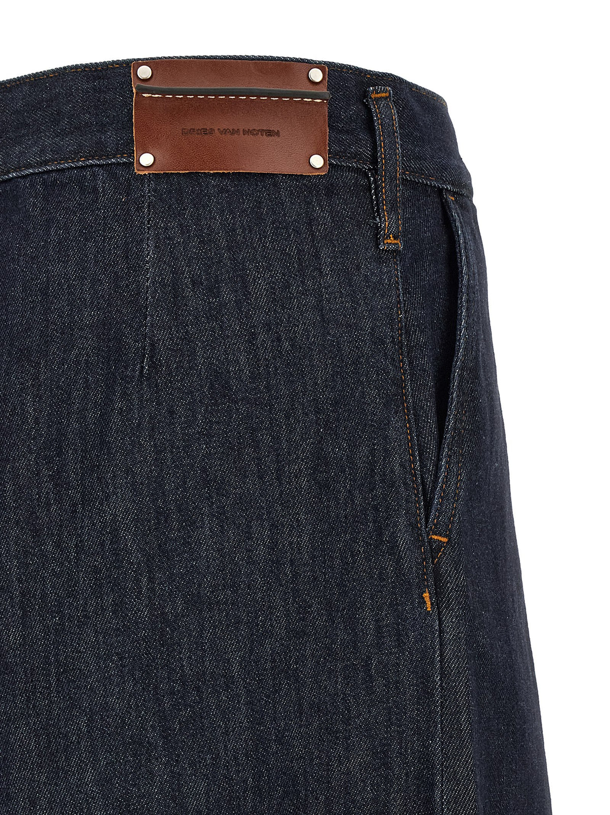 Dries Van Noten Pamplona Relaxed Fit Jeans in Luxurious Indigo