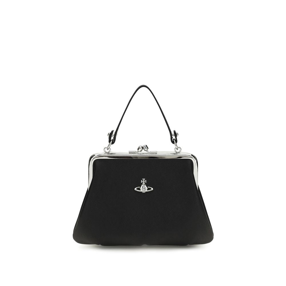 Vivienne Westwood Black Polyethylene Handbag
