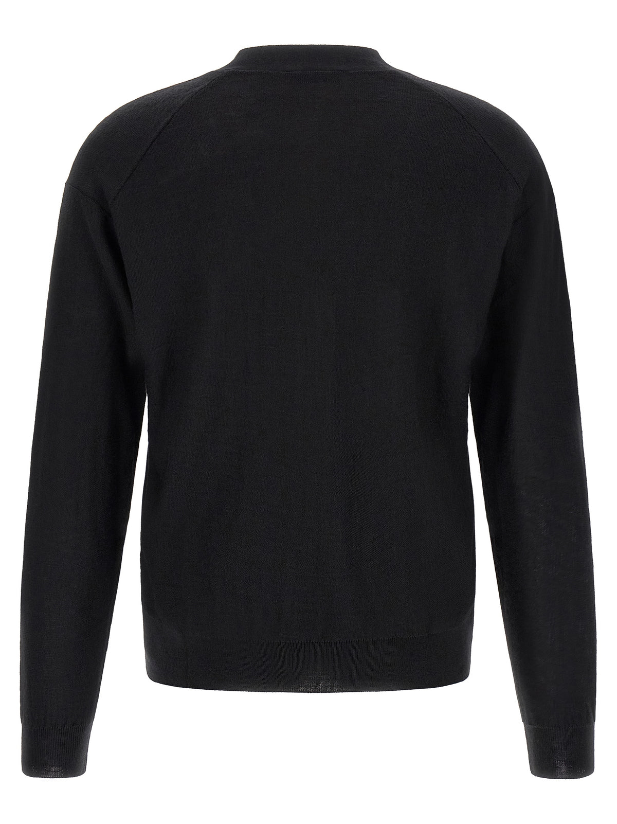 Lemaire Black Wool Cardigan - Timeless Luxury Knitwear