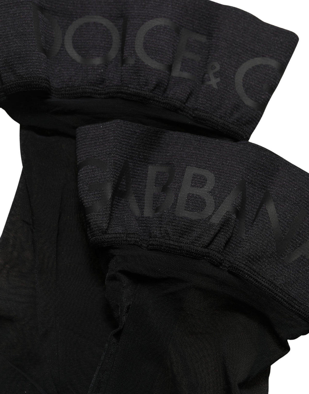 Dolce & Gabbana Calf Socks - Luxurious Italian Nylon Blend