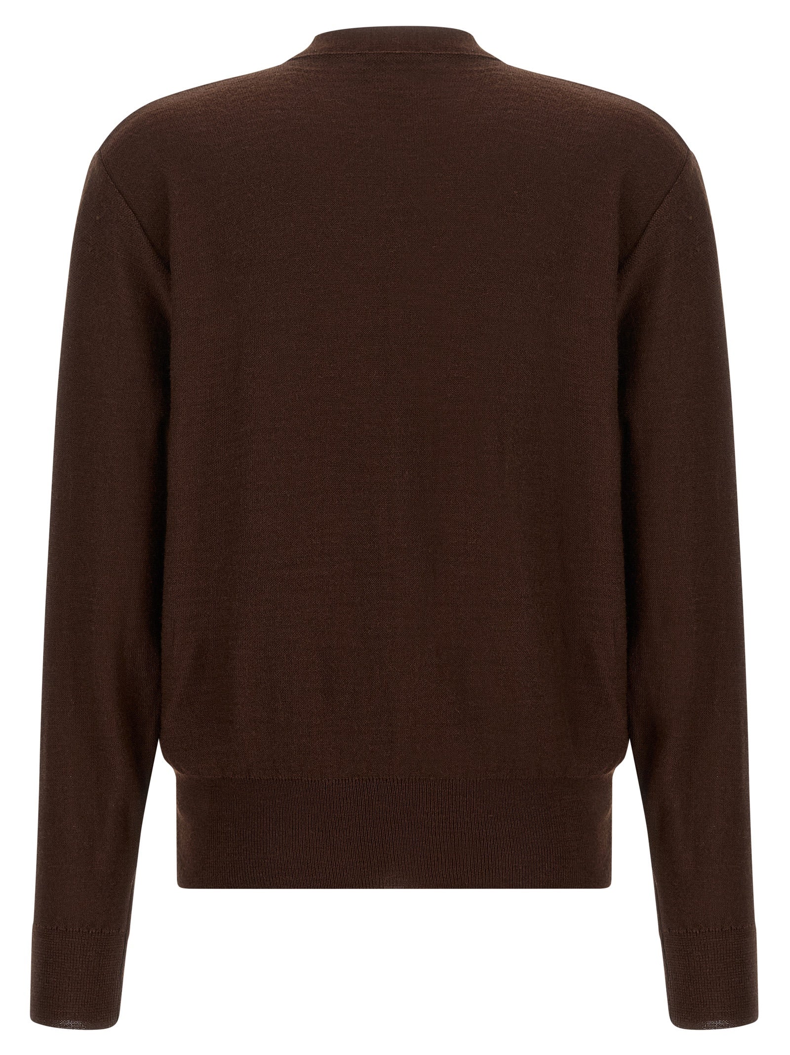 Lemaire Bordeaux Wool Cardigan - Timeless Luxury for Modern Elegance