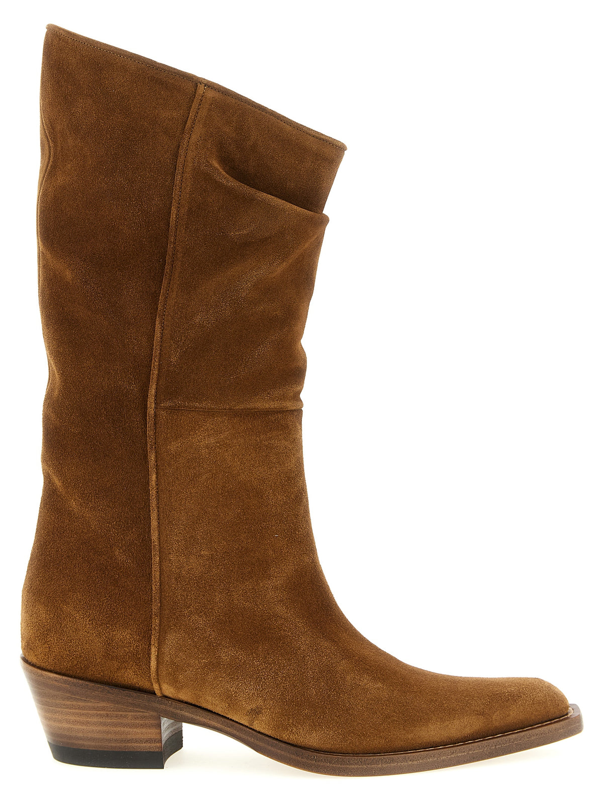 Khaite Brown Calfskin Chelsea Boots - Timeless Luxury Footwear