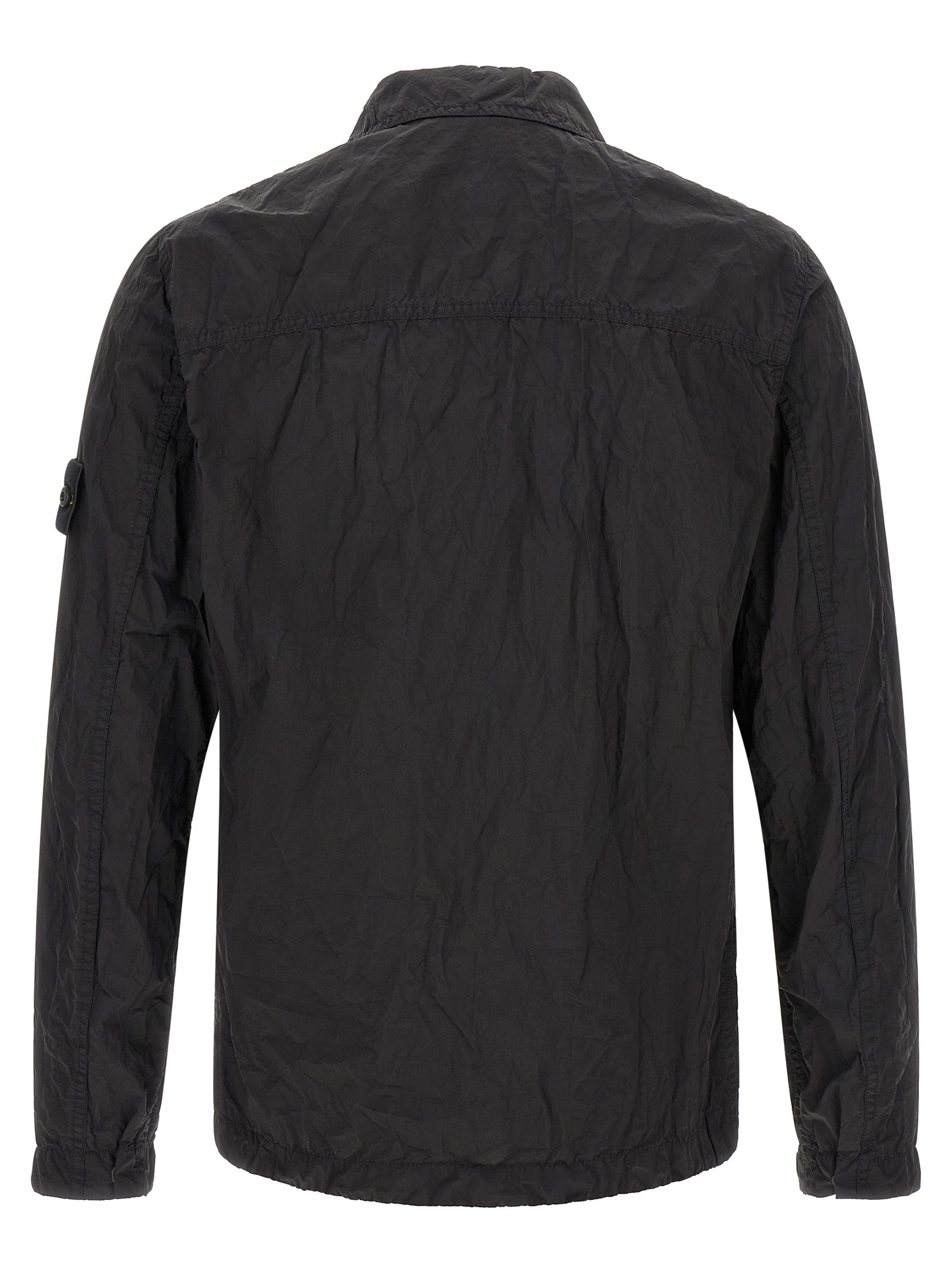 Discover the Stone Island Black Polyamide Blouse, a sustainable masterpiece crafted from ECONYL® yarn, merging luxury with eco-conscious elegance for the discerning individual.