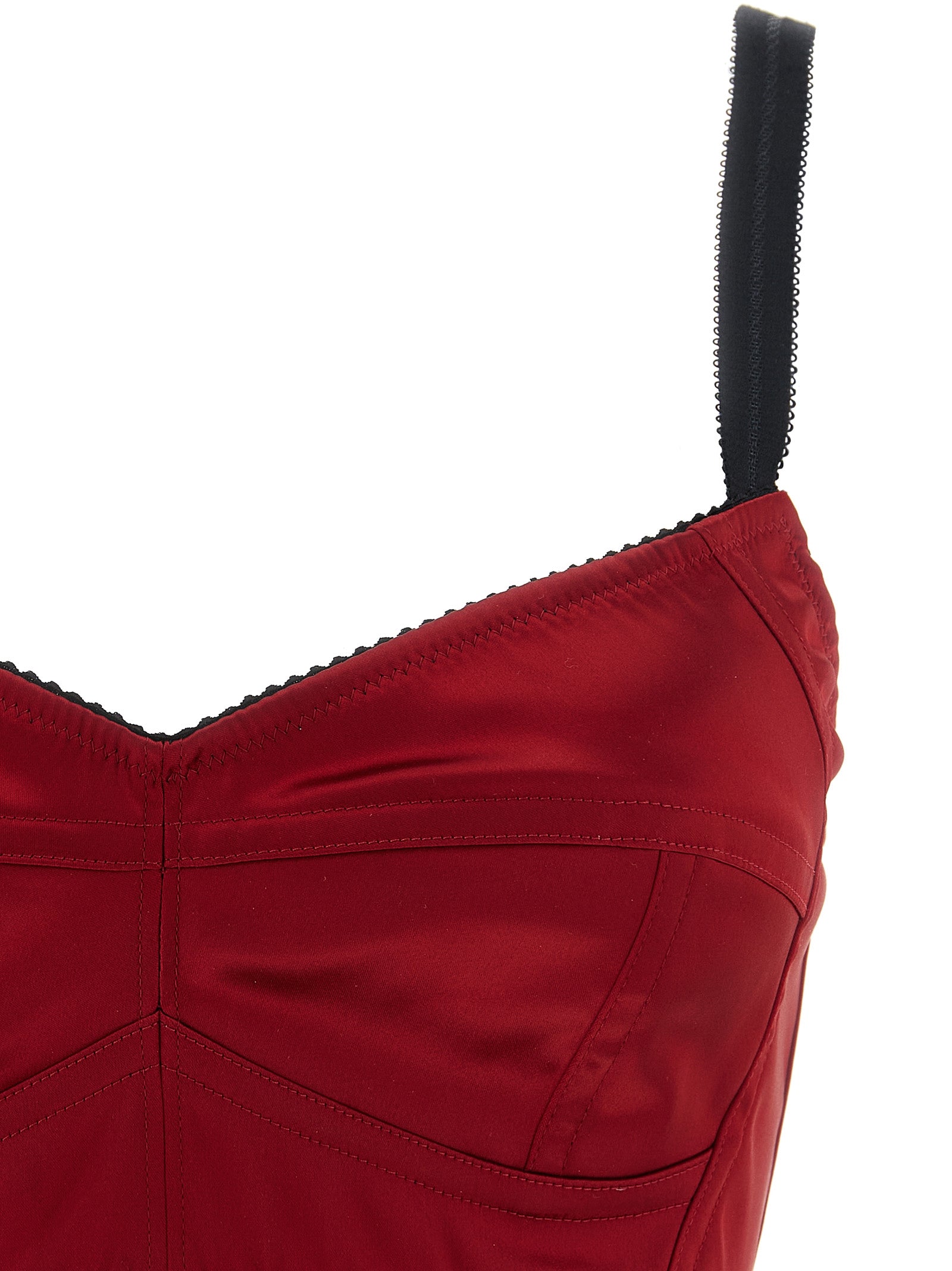 Indulge in the exquisite allure of Dolce & Gabbana's Multicolor Acetate Tank Top, where luxurious satin meets structured elegance for a captivating statement.