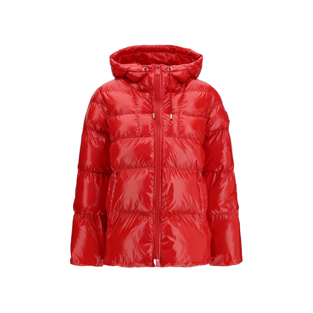 PINKO Eleodoro Hooded Puffer Jacket - Luxurious Multicolor Elegance
