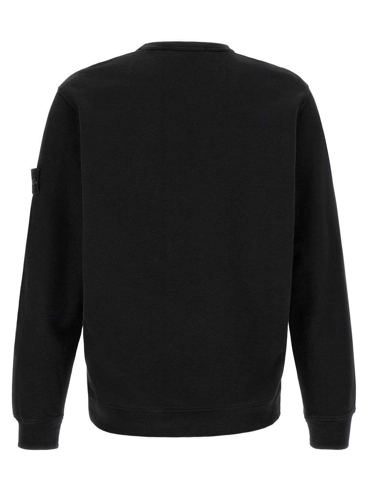 Stone Island Black Cotton Sweatshirt - Timeless Luxury Essential