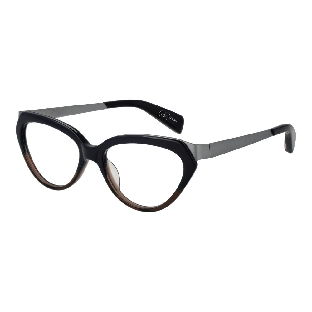 Discover Yohji Yamamoto Black Acetate Glasses, where exquisite craftsmanship meets timeless elegance, perfect for those who embody sophistication and allure.