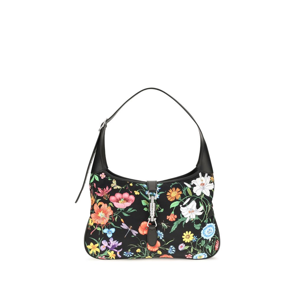Discover the Gucci Multicolor Nylon Handbag from the Jackie 1961 collection, a masterpiece of craftsmanship and elegance, perfect for the discerning individual.