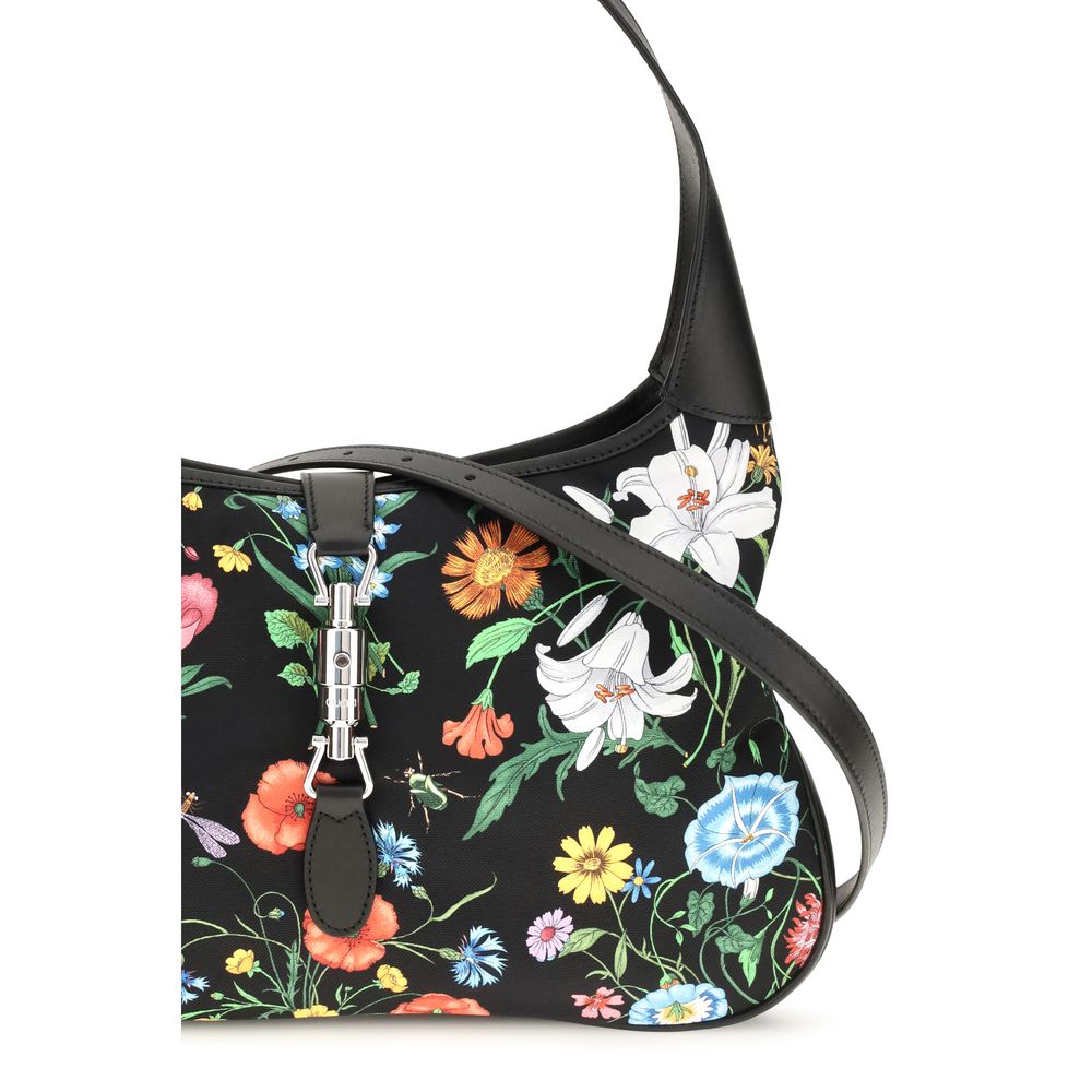 Discover the Gucci Multicolor Nylon Handbag from the Jackie 1961 collection, a blend of iconic design and luxurious craftsmanship, perfect for elevating any ensemble.