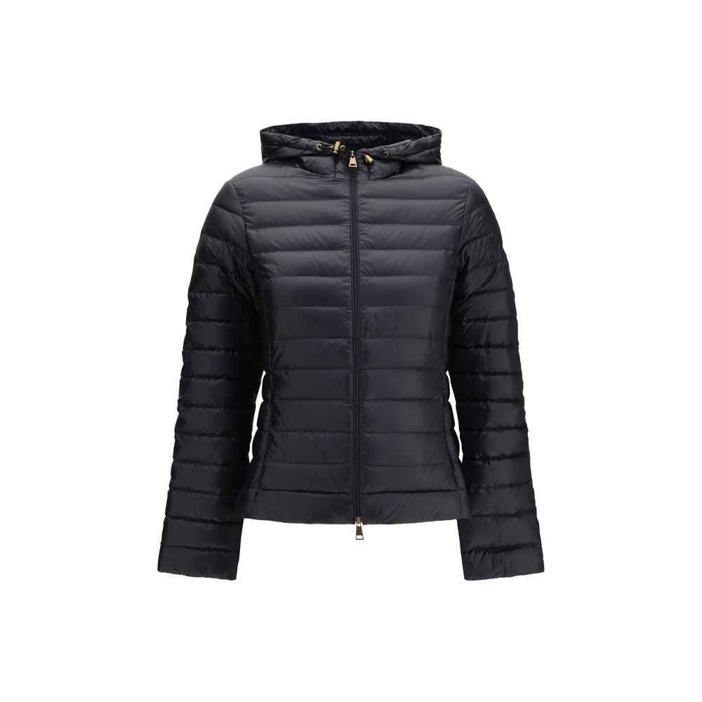 Moncler Igelhood Down Jacket - Luxurious Black Polyamide Elegance