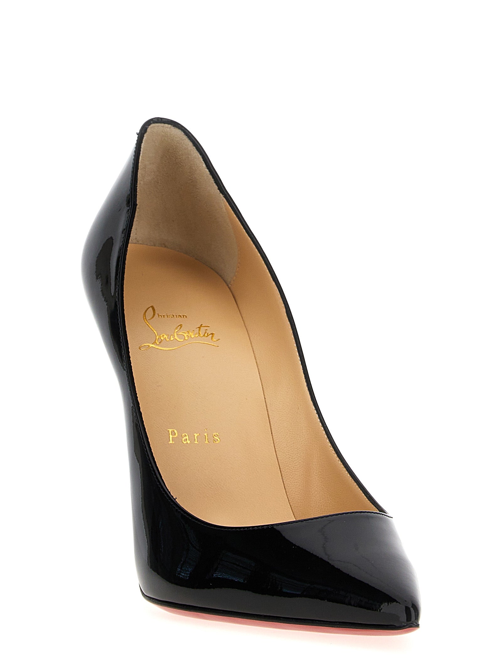 Christian Louboutin Black Calfskin High Heel Pumps - Timeless Elegance