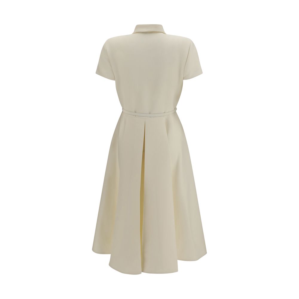Elevate your wardrobe with the Fendi Beige Wool Oves Aries Casual Dress, a masterpiece of luxurious craftsmanship and timeless elegance, perfect for any sophisticated occasion.