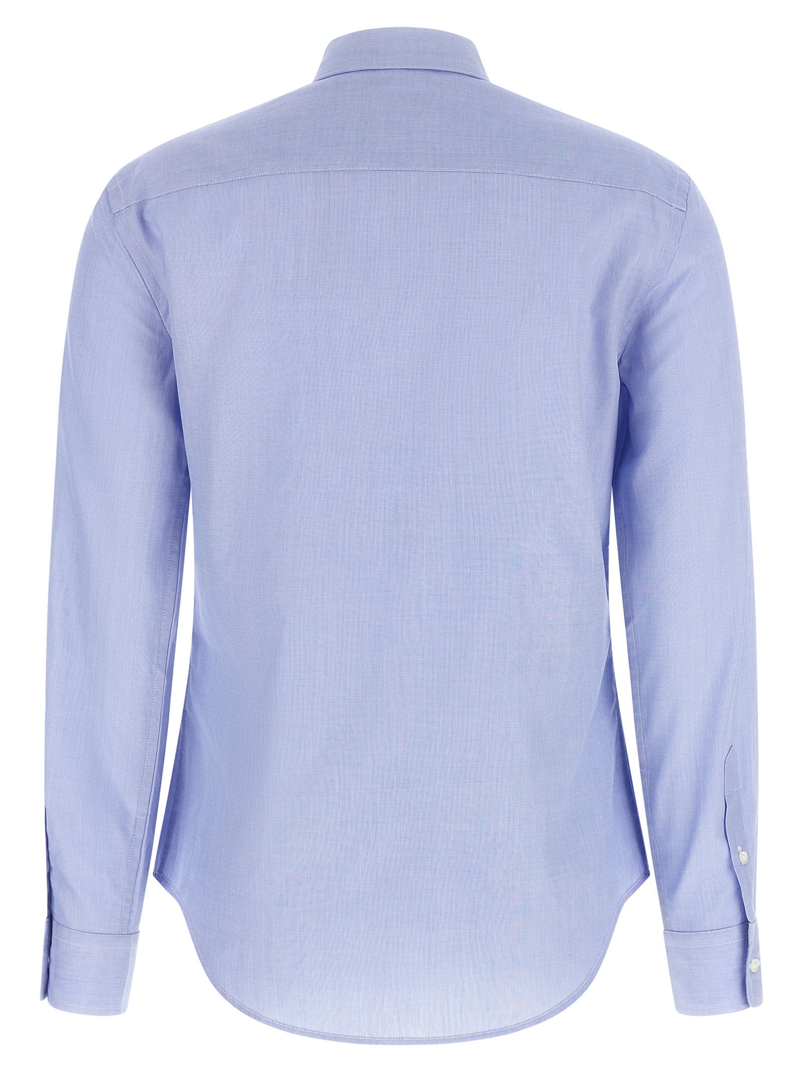 Elevate your elegance with the Polo Ralph Lauren Blue Cotton Blouse, a timeless piece of refined tailoring that embodies sophistication and modern allure.