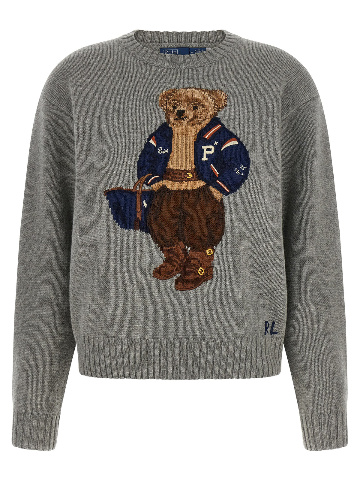 Polo Ralph Lauren Gray Wool Cardigan - Timeless Luxury Essentials
