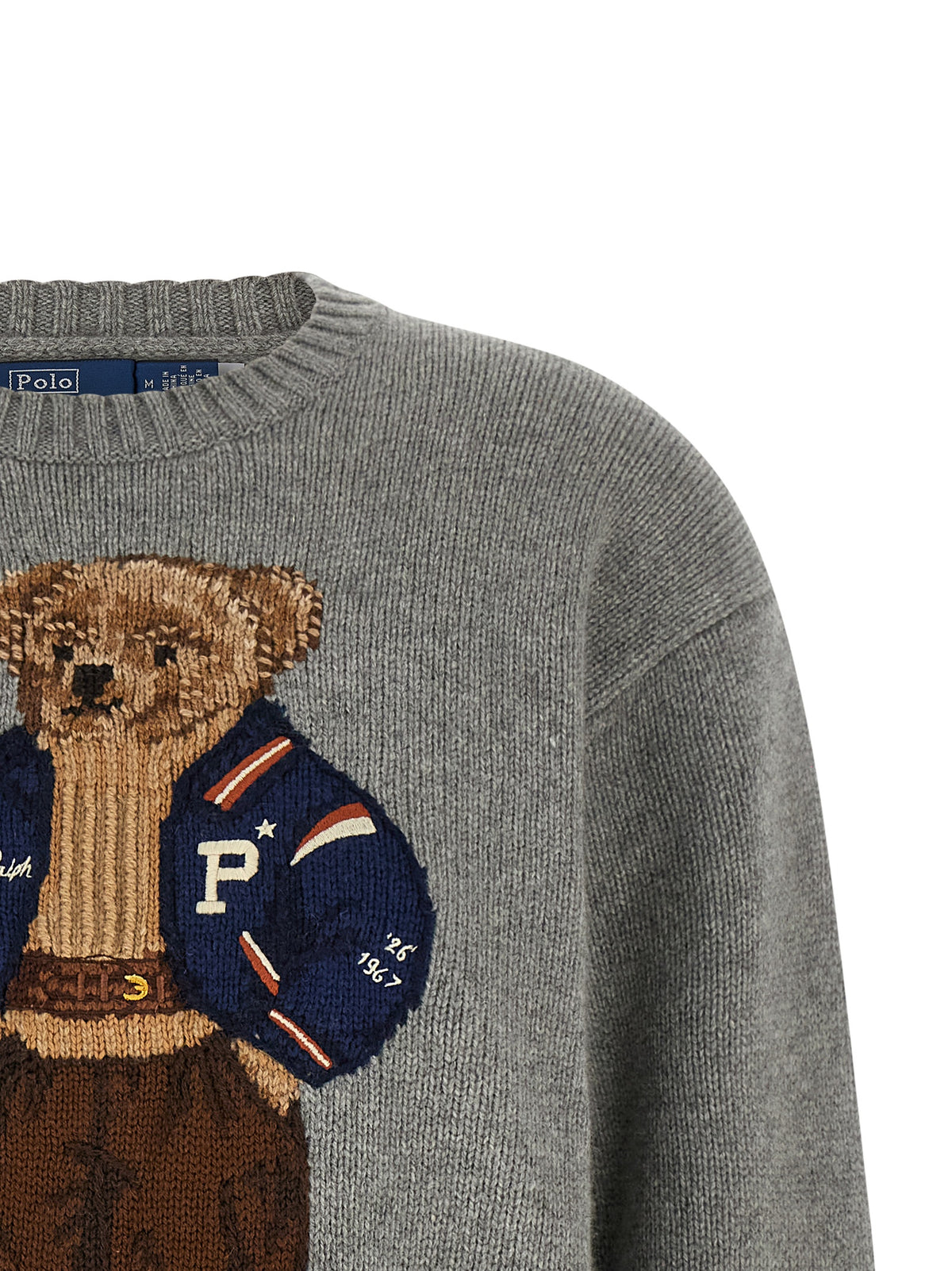 Polo Ralph Lauren Gray Wool Cardigan - Timeless Luxury Elegance