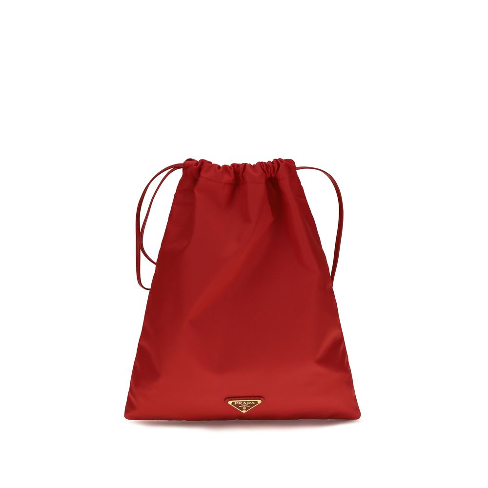 Prada Multicolor Polyamide Clutch Bag - AW26 Sustainable Luxury