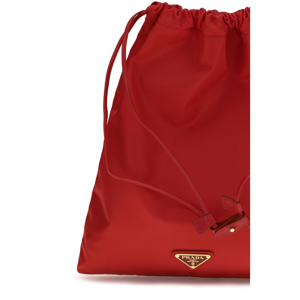 Prada Multicolor Polyamide Clutch Bag - AW26 Sustainable Luxury