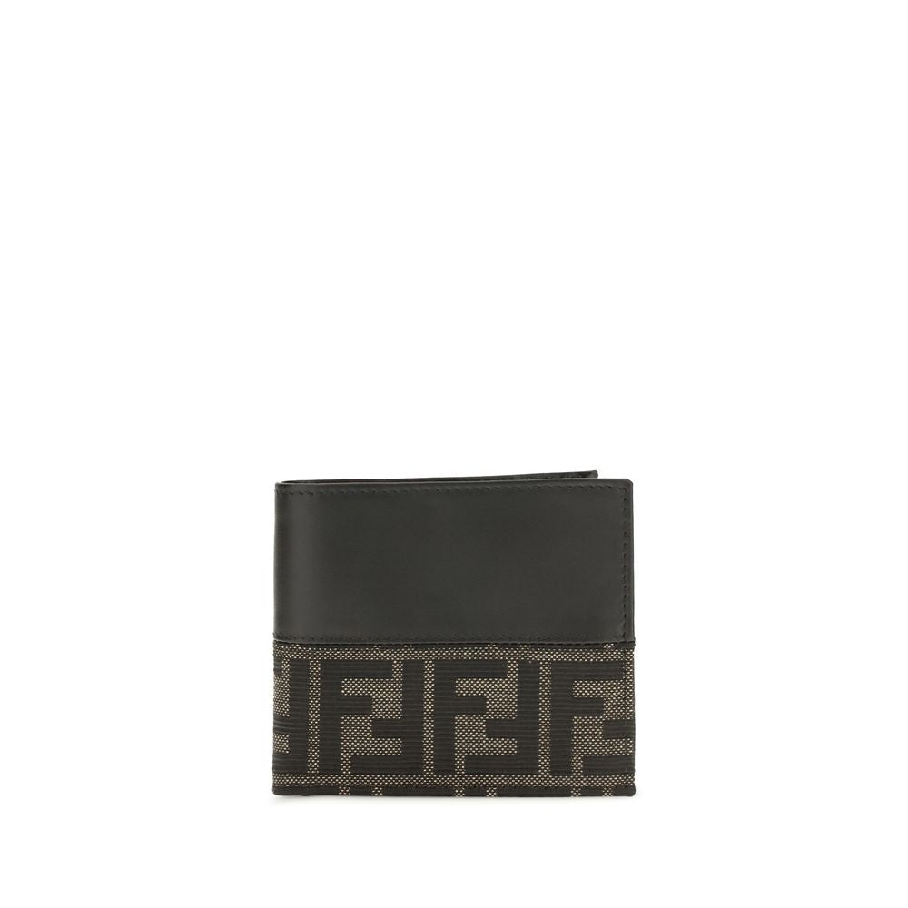 Fendi Brown Calf Leather Bos Taurus Wallet - Timeless Luxury