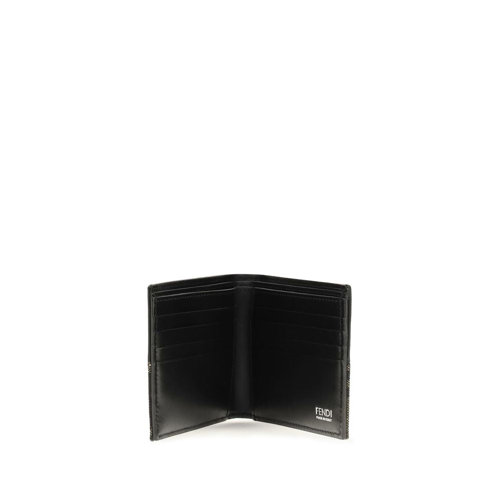 Fendi Brown Calf Leather Bos Taurus Wallet - Timeless Luxury