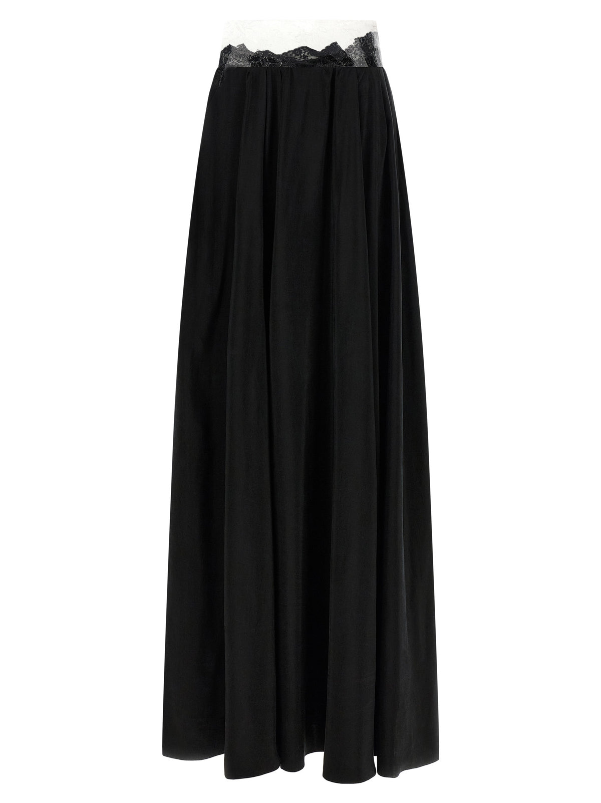 Maison Margiela Black Copper Mini Skirt - Exquisite Cupro Elegance