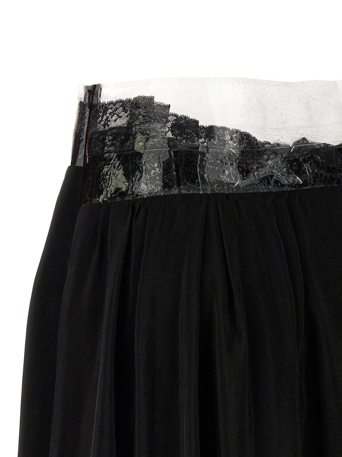 Maison Margiela Black Copper Mini Skirt - Exquisite Luxury Fashion